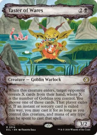 Taster of Wares (Showcase) (Foil) - Rare - #314 - Inglés