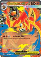 Mega Emboar ex  - Double Rare - 031/217 - Inglés