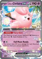Lillie's Clefairy ex  - Double Rare - 076/217 - Inglés