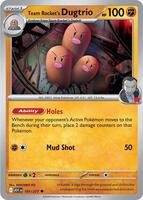 Team Rocket's Dugtrio - Uncommon - 101/217 - Inglés
