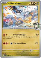 N's Reshiram - Holo Rare Reverse Holo - 154/217 - Inglés
