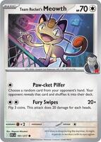 Team Rocket's Meowth - Common - 161/217 - Inglés