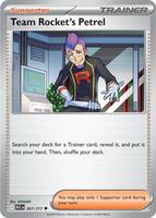 Team Rocket's Petrel - Uncommon Reverse Holo - 207/217 - Inglés