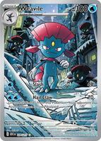Weavile - Illustration Rare - 228/217 - Inglés