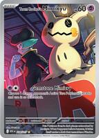 Team Rocket's Mimikyu - Illustration Rare - 238/217 - Inglés