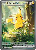 Pikachu ex - Special Illustration Rare - 276/217 - Inglés
