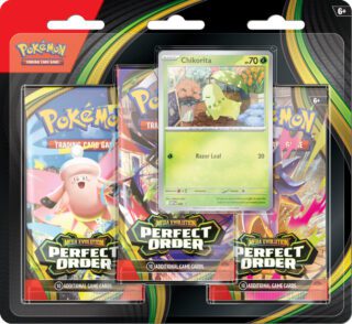 Pokemon TCG: Mega Evolution - Perfect Order  3-blister - Español [PREVENTA 27/03/2026]