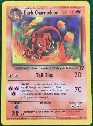 Dark Charmeleon - 32/82 - Uncommon - Inglés (Moderately Played)