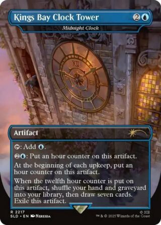 Secret Lair x Uncharted : King Bay Clock Tower (Midnight Clock) - #2218 - Rare - Inglés