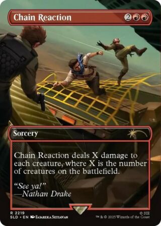 Secret Lair x Uncharted : Chain Reaction - #2219 - Rare - Inglés