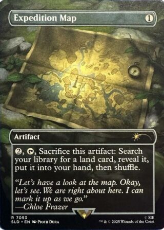 Secret Lair x Uncharted : Expedition Map - #7053 - Rare - Inglés