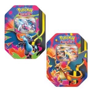 6x Pokémon TCG: Mega Charizard EX Tin - Inglés [PREVENTA 20/02/2026] (2 de cada diseño. Case Sellado)
