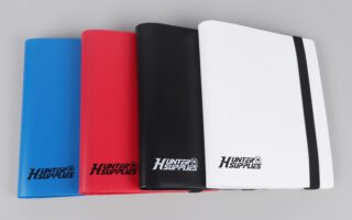 Hunter Supplies: 4 Pocket Plastic Binder - (160 espacios)