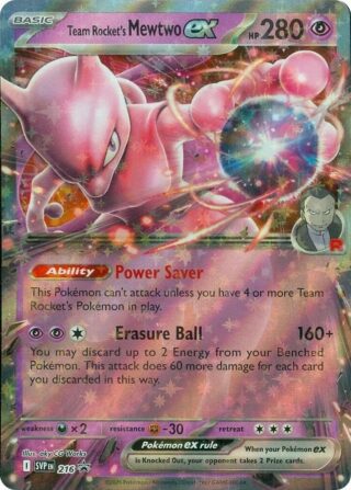 Team Rocket's Mewtwo EX - SVP216 - Promo - Inglés