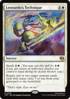 Leonardo's Technique (Foil) - #18 - Rare - Inglés