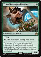 Transdimensional Bovine (Foil) - #134 - Rare - Inglés