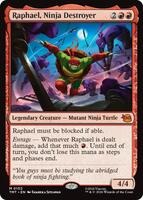 Raphael, Ninja Destroyer (Foil) - #102 - Mythic - Inglés