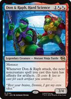 Don & Raph, Hard Science (Foil) - #144 - Rare - Inglés