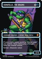 Donatello, the Brains (Borderless) (Surge Foil) - Mythic - #85 - Inglés