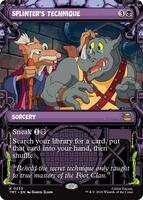 Splinter's Technique (Showcase) - Rare - #233 - Inglés