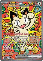 Meowth ex - Special Illustration Rare - 121/088 - Inglés