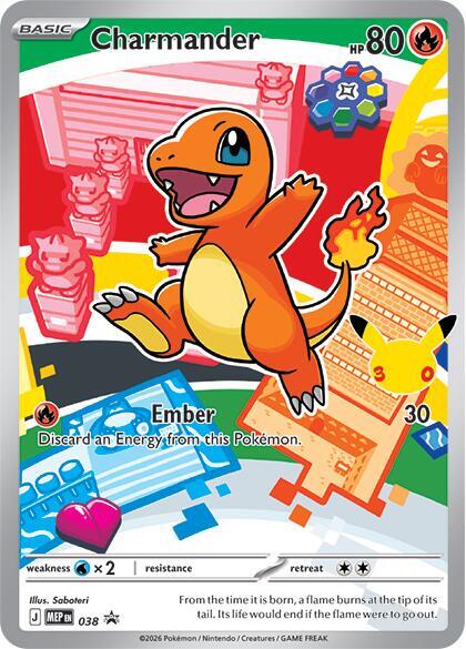 Charmander - MEP038 - Promo - Inglés