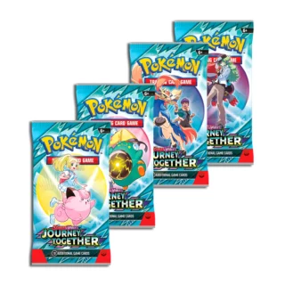 10x Pokémon TCG: Journey Together Sleeved Booster - Inglés [OFERTA DE REMATE]