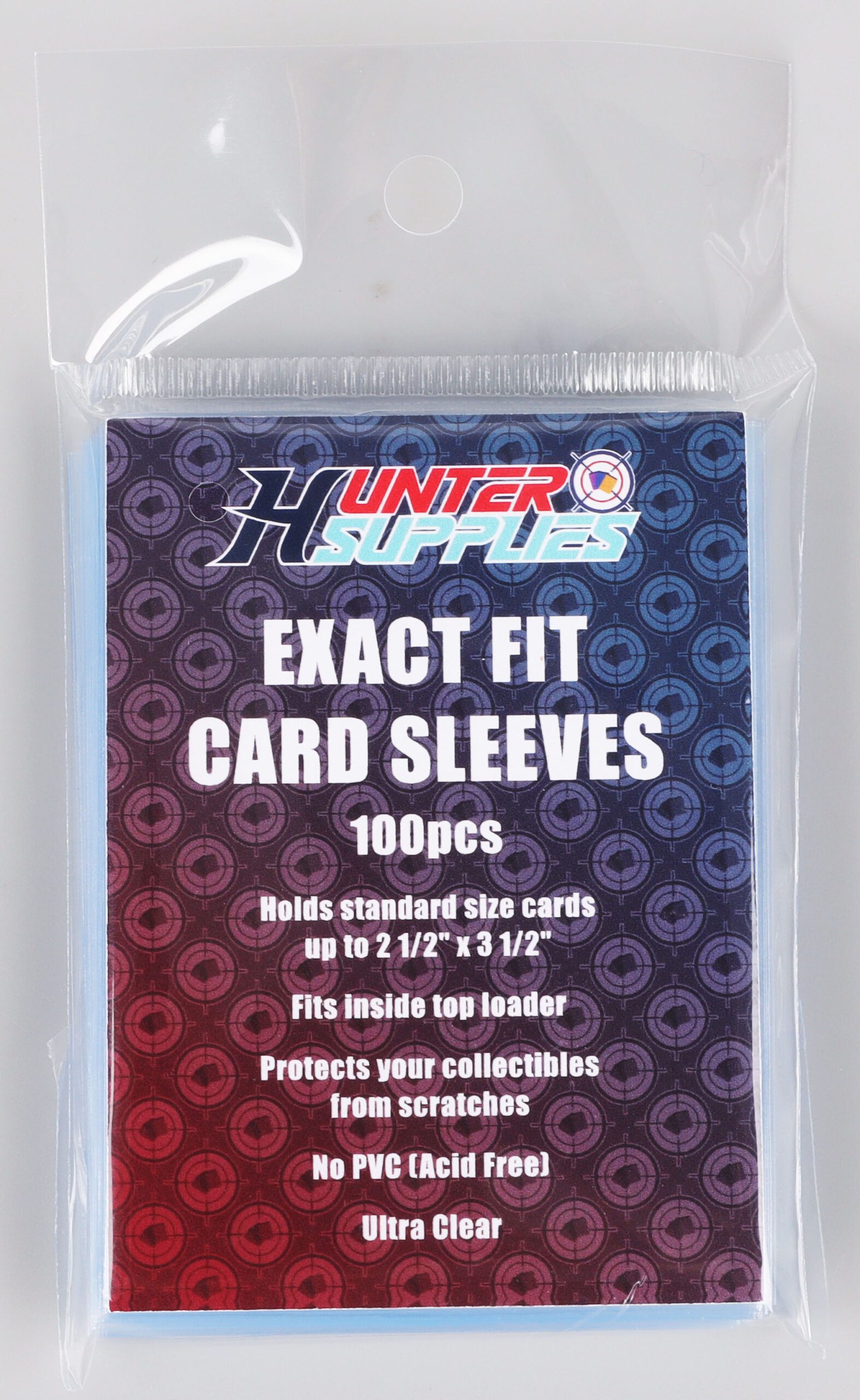 Hunter Supplies: Exact fit (Perfect Size) Carga superior - (100 protectores)