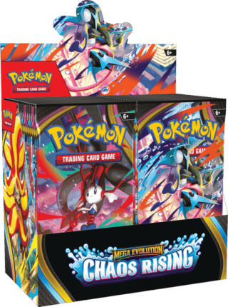 6x Pokémon TCG: Chaos Rising Booster Box - Inglés [PREVENTA 22/05/2026] (Case Sellado)