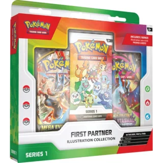 Pokemon TCG: First Partner Illustration Collection - Español [PREVENTA 20/03/2026]