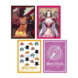 ONE PIECE CARD GAME: Official sleeves 13 (Set completo de 4 diseños)
