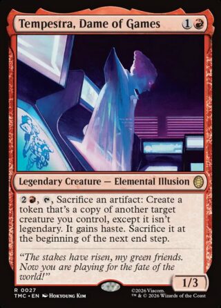 Tempestra, Dame of Games - Rare - #27 - Inglés