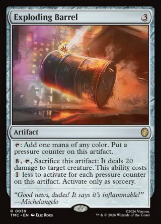 Exploding Barrel - Rare - #39 - Inglés