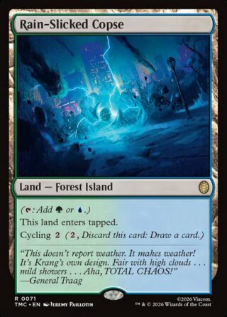 Rain-Slicked Copse (Surge Foil) - Rare - #71 - Inglés