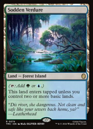 Sodden Verdure (Surge Foil) - Rare - #74 - Inglés