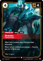 Draven - Vanquisher (Alternate Art) - Showcase - 020a/221