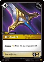 B.F. Sword - Uncommon - 161/221