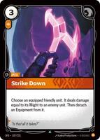 Strike Down - Uncommon - 107/221