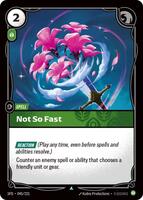 Not So Fast - Uncommon - 045/221