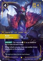 Azir - Sovereign (Alternate Art) - Showcase - 177a/221