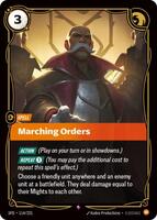 Marching Orders - Rare - 114/221