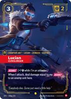 Lucian - Gunslinger (Alternate Art) - Showcase - 028a/221