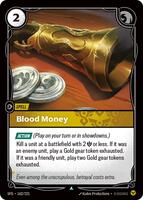 Blood Money - Uncommon - 162/221