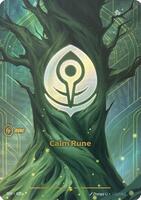 Calm Rune (Alternate Art) - Showcase - R02a