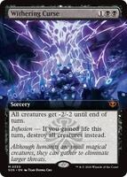 Withering Curse (Extended Art) (Foil) - Mythic - #330 - Inglés